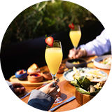 Sunday rooftop brunch